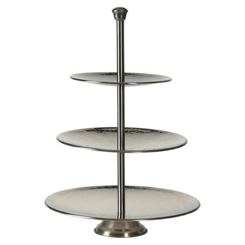 Excellent Houseware kageopsats 3 niveauer 36,5 cm rustfrit stål
