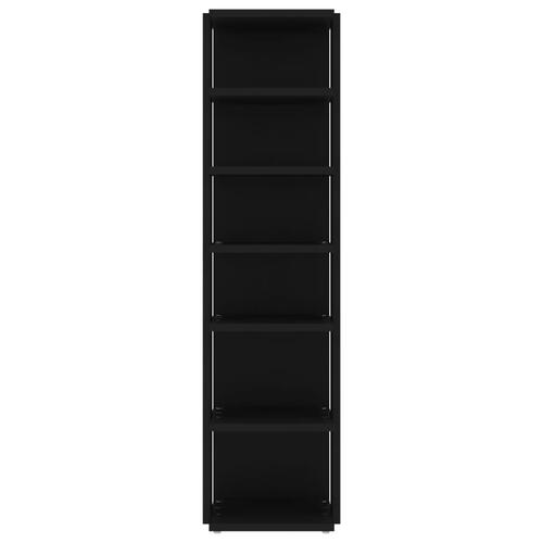 Skoskabe 2 stk. 27,5x27x102 cm sort