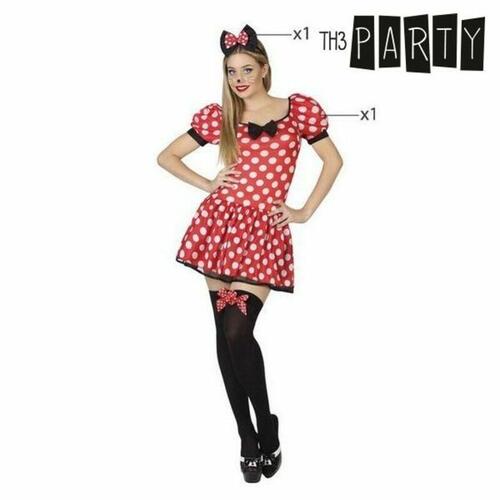 Kostume til voksne Minnie mouse (2 stk) M/L (OUTLET A+)
