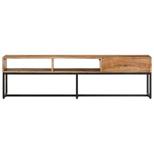 Tv-bord 160x30x45 cm massivt akacietræ