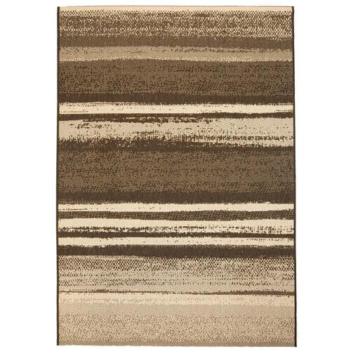 Tæppe sisallook indendørs/udendørs 80 x 150 cm striper