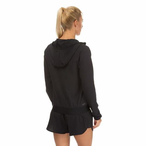 Sportsjakke til damer New Balance Sort M