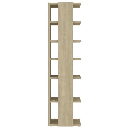 Skoskabe 2 stk. 27,5x27x102 cm sonoma-eg