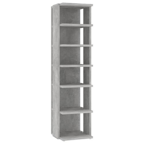 Skoskabe 2 stk. 27,5x27x102 cm betongrå