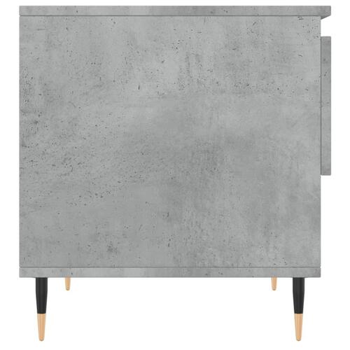 Sofaborde 2 stk. 50x46x50 cm konstrueret træ betongrå
