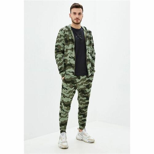 Sportsjakke til Mænd Calvin Klein Full Zip Grøn L
