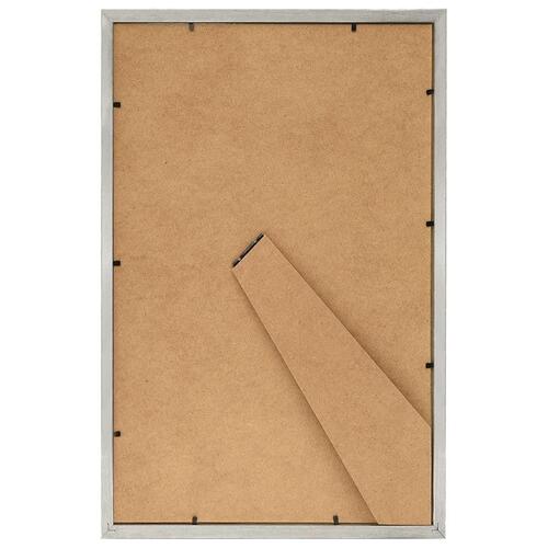 Billedrammer 3 stk. til bord 21x29,7 cm sølvfarvet