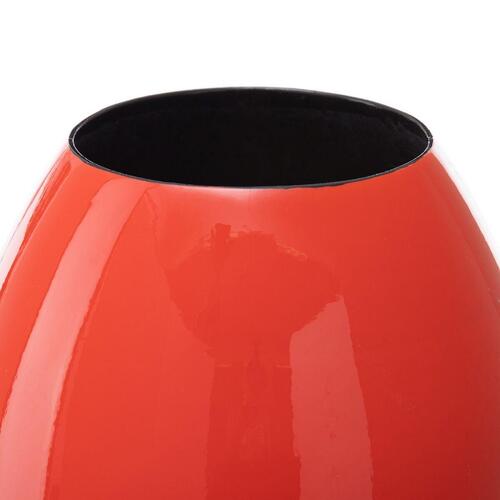 Vase 21,5 x 21,5 x 36 cm Keramik Orange