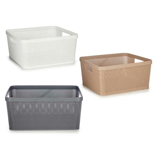 Multibrug kurv Plastik 10 L 36 x 15 x 29 cm (18 enheder)