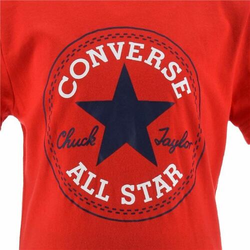 Sportstøj til Børn Converse Chuck Taylor Patch Rød 5-6 år