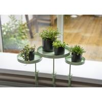 plantebakke med klemme str. M rund grøn
