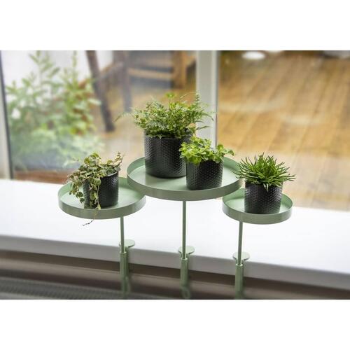 plantebakke med klemme str. M rund grøn