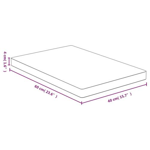 Skærebræt 60x40x4 cm bambus