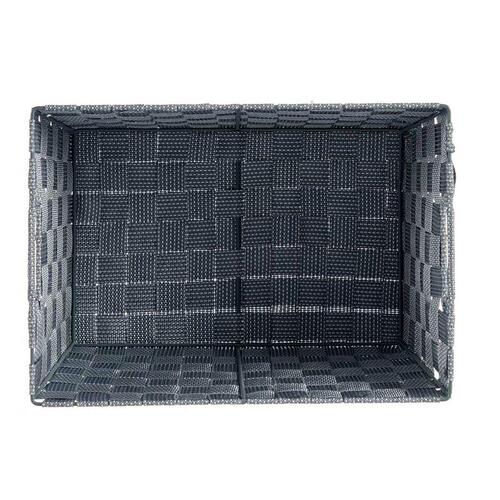 Vasketøjskurv Grå Klæde 10 L 25 x 20,5 x 35 cm (12 enheder)