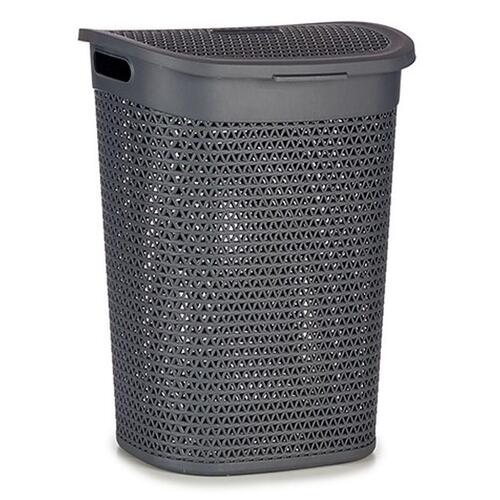 Vasketøjskurv Antracit Plastik 60 L 43,5 x 57,5 x 34 cm (6 enheder)