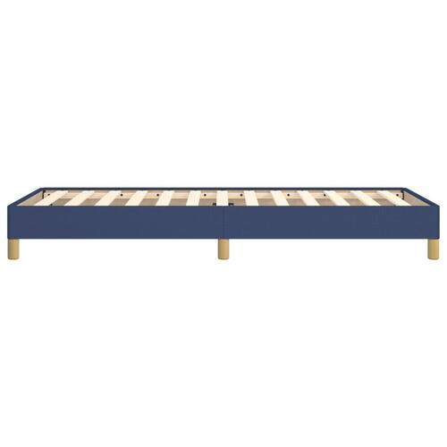 Sengeramme 100x200 cm stof blå