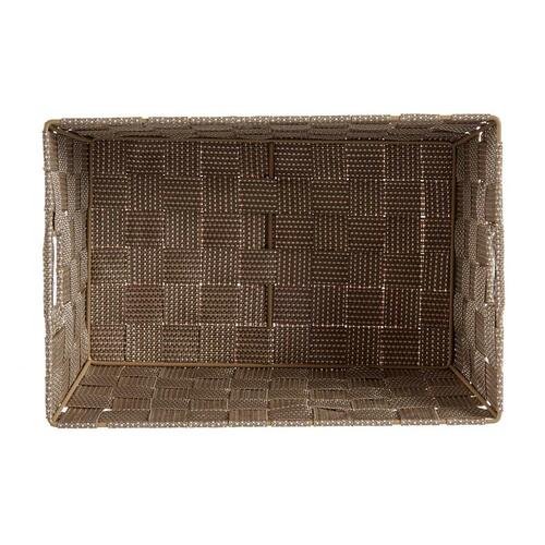 Multibrug kurv Brun Klæde 5 L 30,4 x 14 x 20 cm (18 enheder)