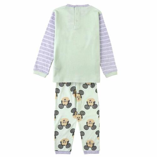 Nattøj Børns Mickey Mouse Pink Grøn Grå 24 måneder