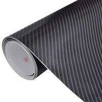 Bilfolier 2 stk. 100x150 cm 4D sort