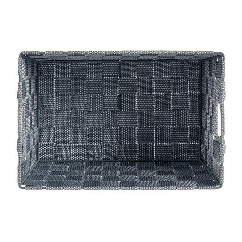 Multibrug kurv Grå Klæde 5 L 30,4 x 14 x 20 cm (18 enheder)