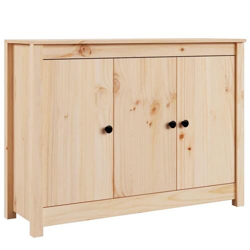 Skænk 100x35x74 cm massivt fyrretræ