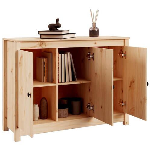 Skænk 100x35x74 cm massivt fyrretræ