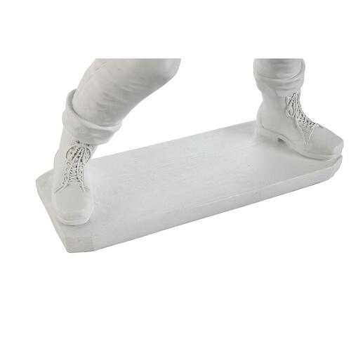 Dekorativ figur Home ESPRIT Hvid Gylden 41 x 24 x 66 cm