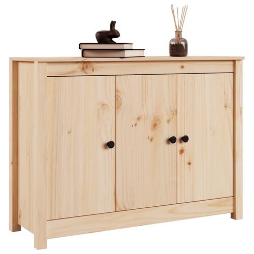 Skænk 100x35x74 cm massivt fyrretræ