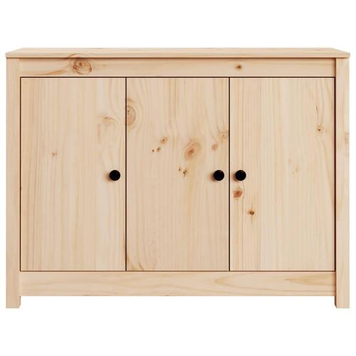 Skænk 100x35x74 cm massivt fyrretræ
