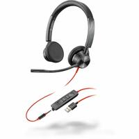 Hovedtelefoner med mikrofon Poly 3325 Sort