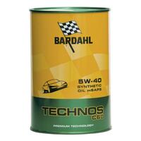 Motorolie til bil Bardahl TECHNOS C60 Exceed SAE 5W 40 (1L)