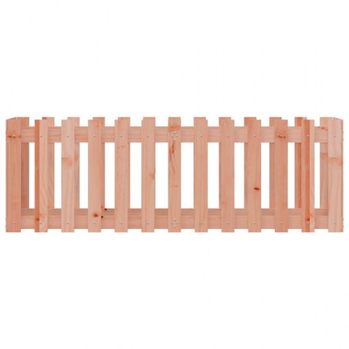 Højbed med stakitdesign 150x50x50 cm massivt douglasgran