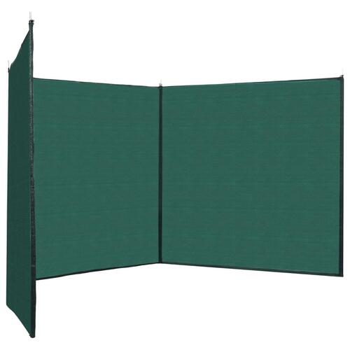 Læskærm 150 x 600 cm HDPE grøn