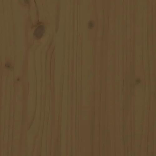 Skænk 100x35x74 cm massivt fyrretræ gyldenbrun