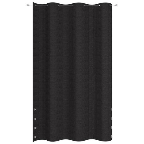 Hængende altanafskærmning 140 x 230 cm HDPE antracitgrå