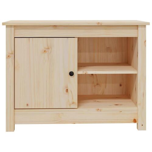 Tv-bord 70x36,5x52 cm massivt fyrretræ