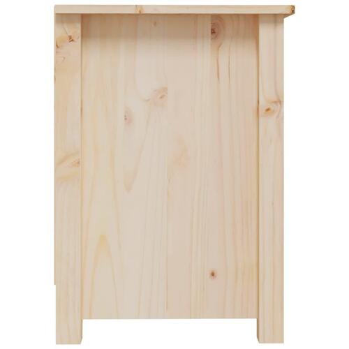 Tv-bord 70x36,5x52 cm massivt fyrretræ