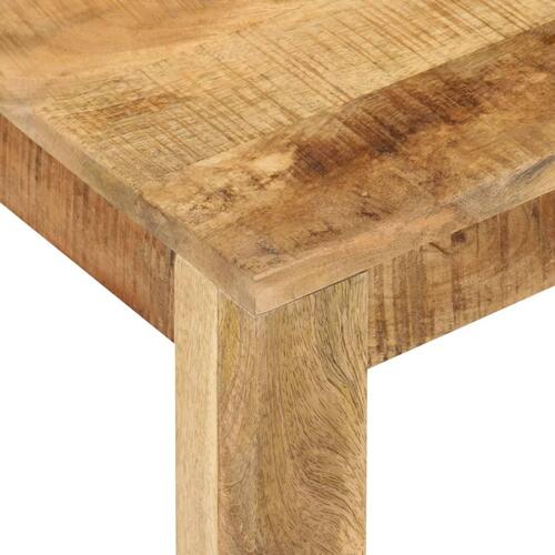 Sofabord 55x55x35 cm massivt mangotræ