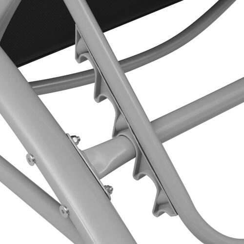 Liggestol aluminium sor