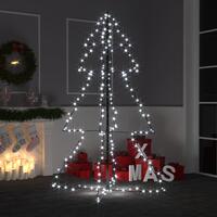 Lysende juletræ 98x150 cm 200 LED'er indendørs/udendørs