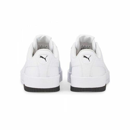 Sportssneakers til damer Puma Carina Logomania Hvid 36
