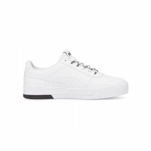 Sportssneakers til damer Puma Carina Logomania Hvid 36