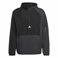 Sportsjakke til Mænd Adidas Colorblock Sort M