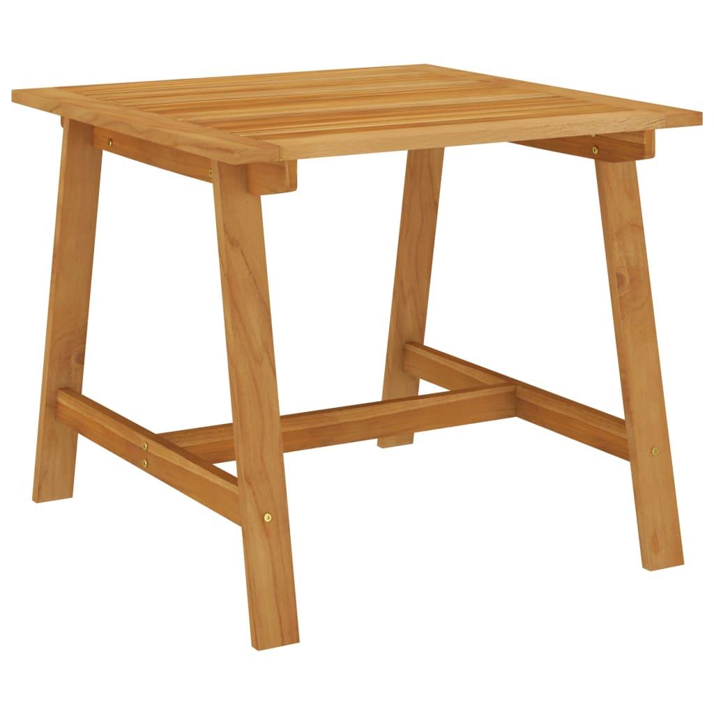 Havebord 88x88x74 cm massivt akacietræ