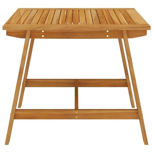 Havebord 88x88x74 cm massivt akacietræ