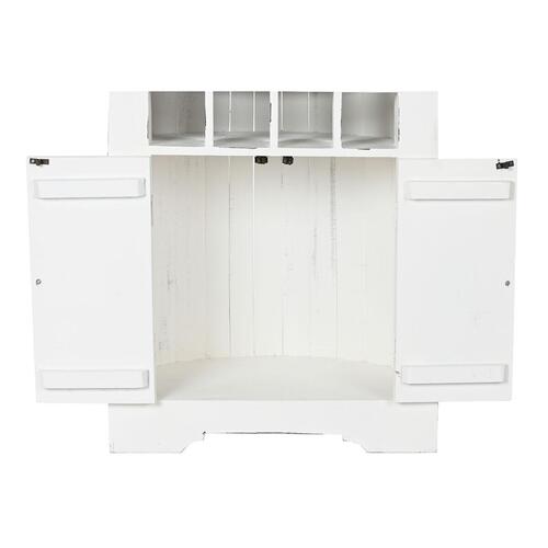 Barskab Home ESPRIT Hvid Træ 55 x 35 x 195 cm BAR