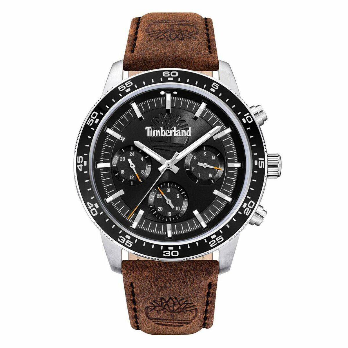 Herreur Timberland TDWGF0029002 - sort armbåndsur til mænd