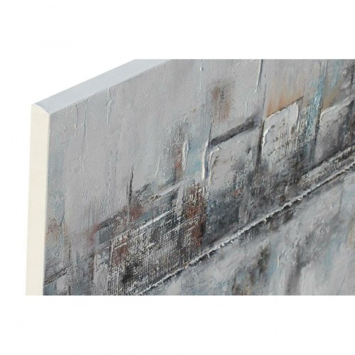 Håndmalet lærred - abstrakt, 120 × 60 cm