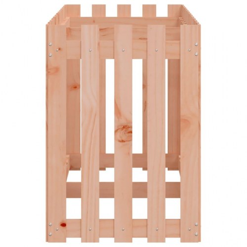 Højbed med stakitdesign 150×50×70 cm - massivt douglasgran