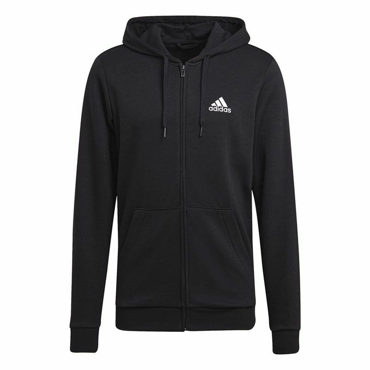 Sportsjakke til Mænd Adidas French Terry Big Logo Sort L